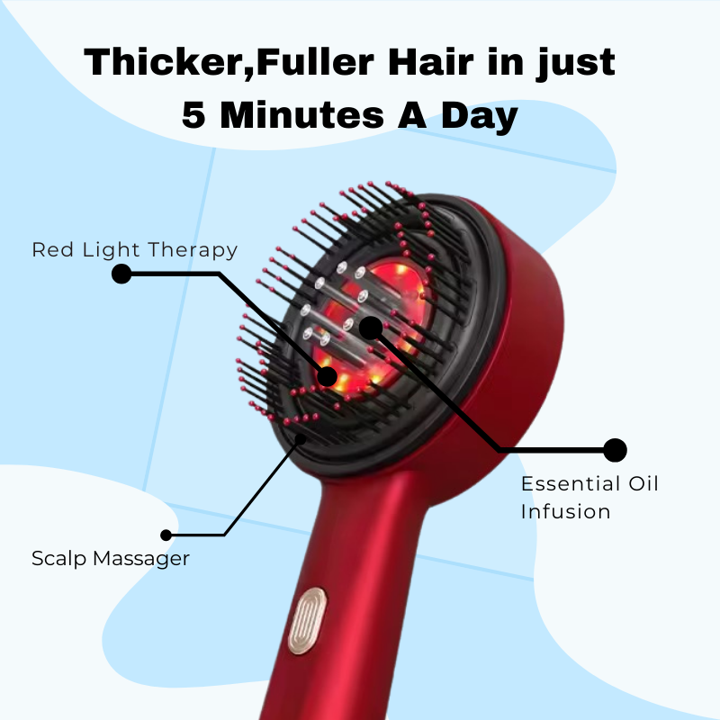 Red Light Massaging Brush