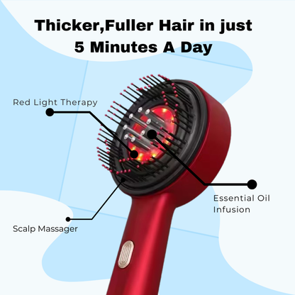 Red Light Massaging Brush