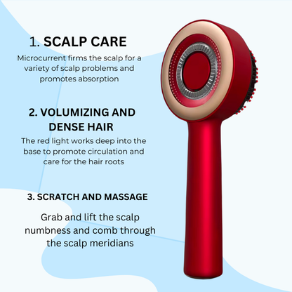 Red Light Massaging Brush