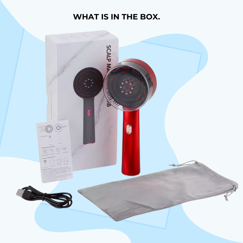 Red Light Massaging Brush