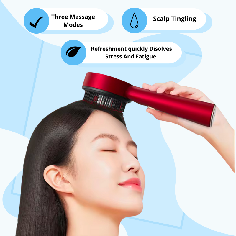 Red Light Massaging Brush