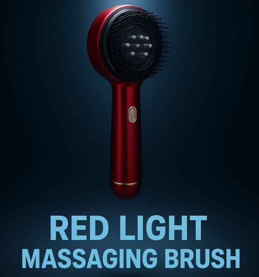 Red Light Massaging Brush